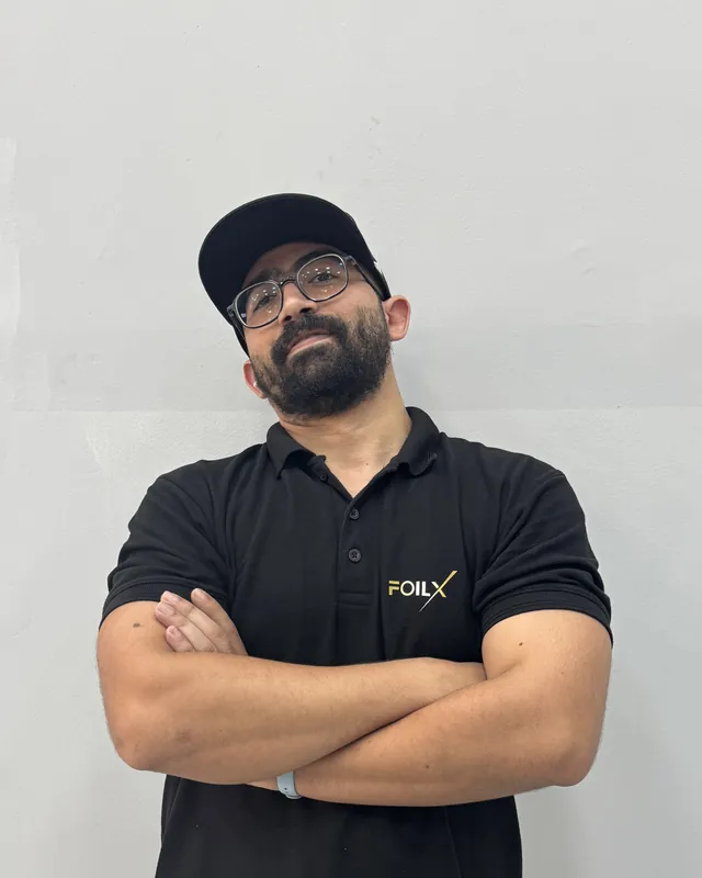 Ahmed Soliman, PPF Installer and Car Wrapper at FoilX Dubai